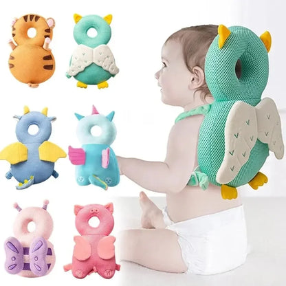 Plush Animal Head Safety Cushion™