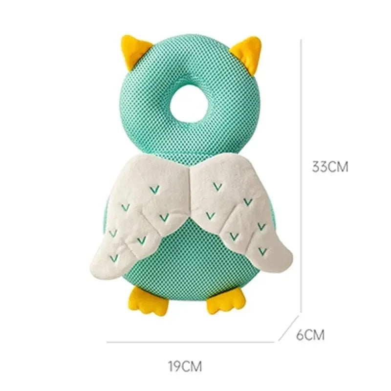 Plush Animal Head Safety Cushion™